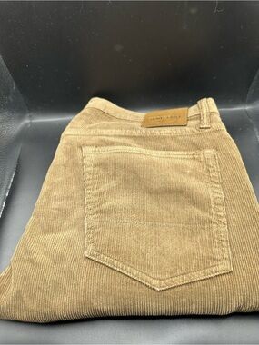 Tom Ford Coffee Cotton Slim Corduroy US 36
